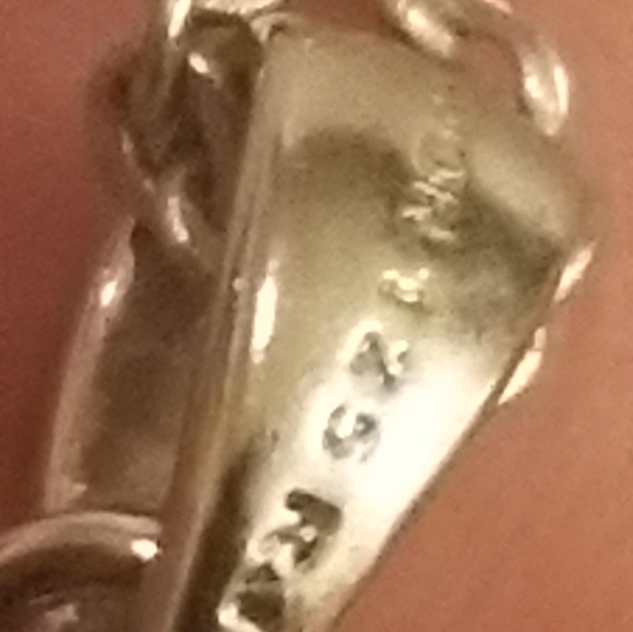 Rare Avon 925 RJ necklace AND size 11 ring PM 592A - Picture 3 of 8